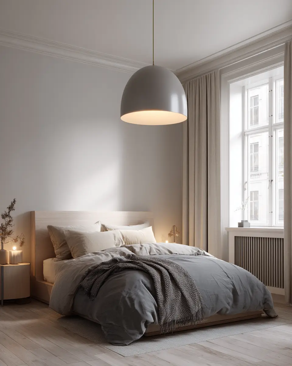 Navy Scandinavian Bedroom Decor Ideas