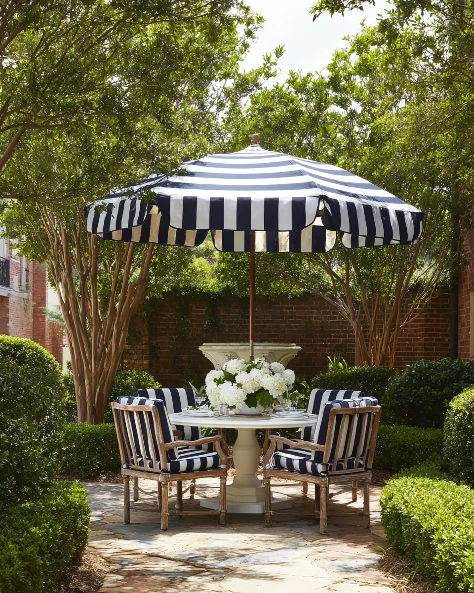 Navy Traditional Patio Decor Ideas