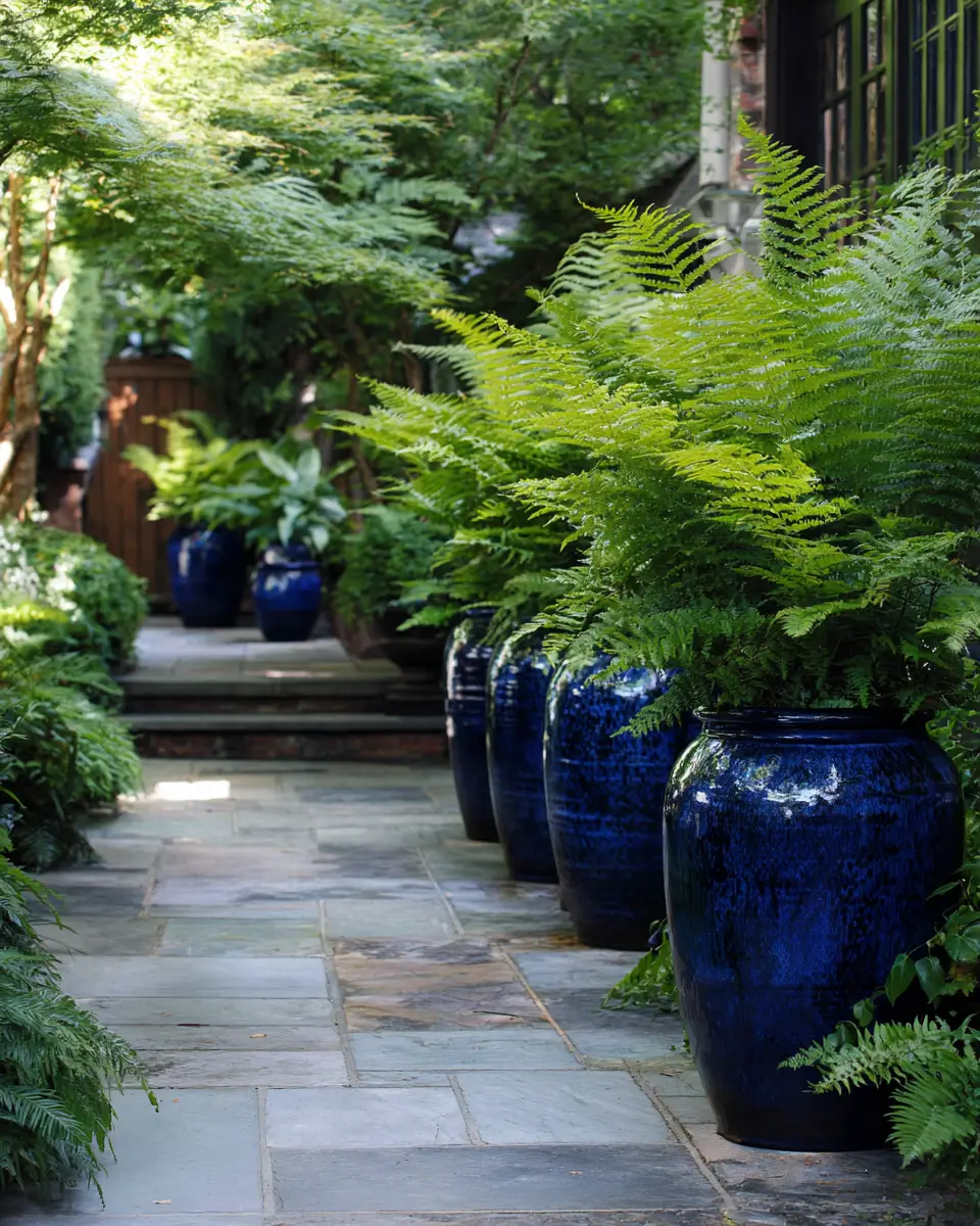 Navy Traditional Patio Decor Ideas