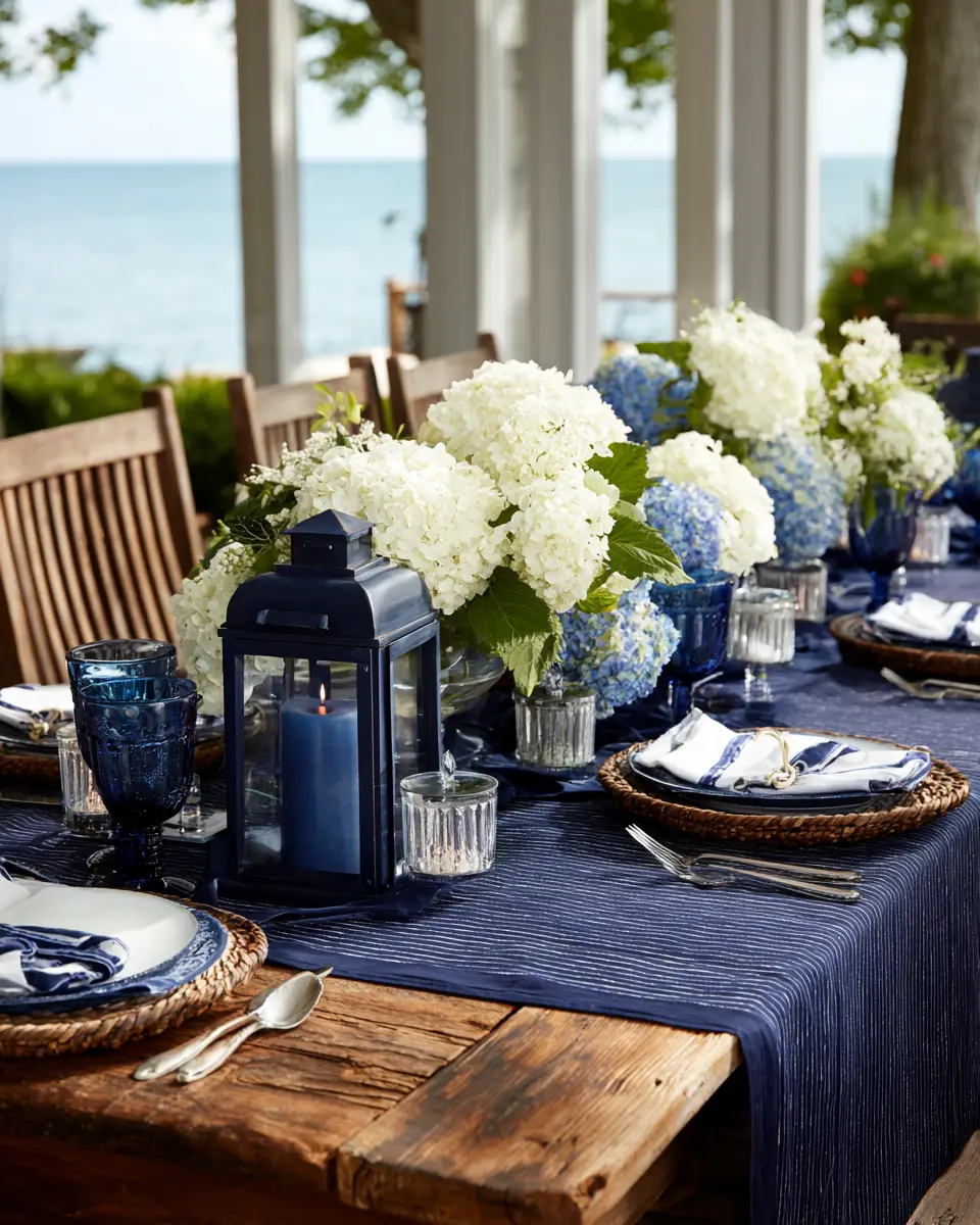 Navy Traditional Patio Decor Ideas