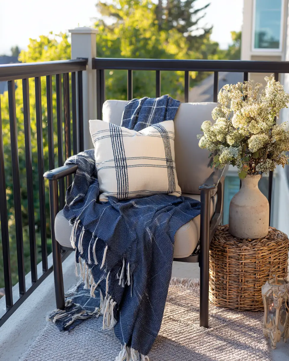 Navy Traditional Patio Decor Ideas