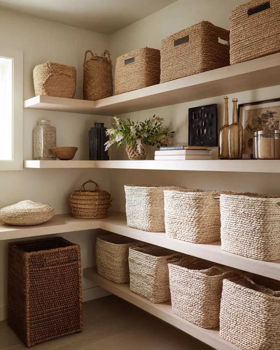 Neutral Art Deco Laundry Room Decor Ideas