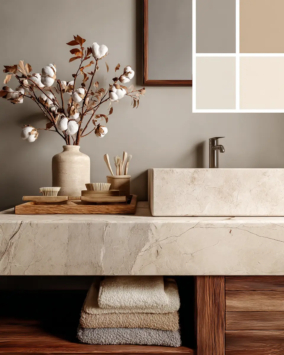 Neutral Bathroom Decor Ideas