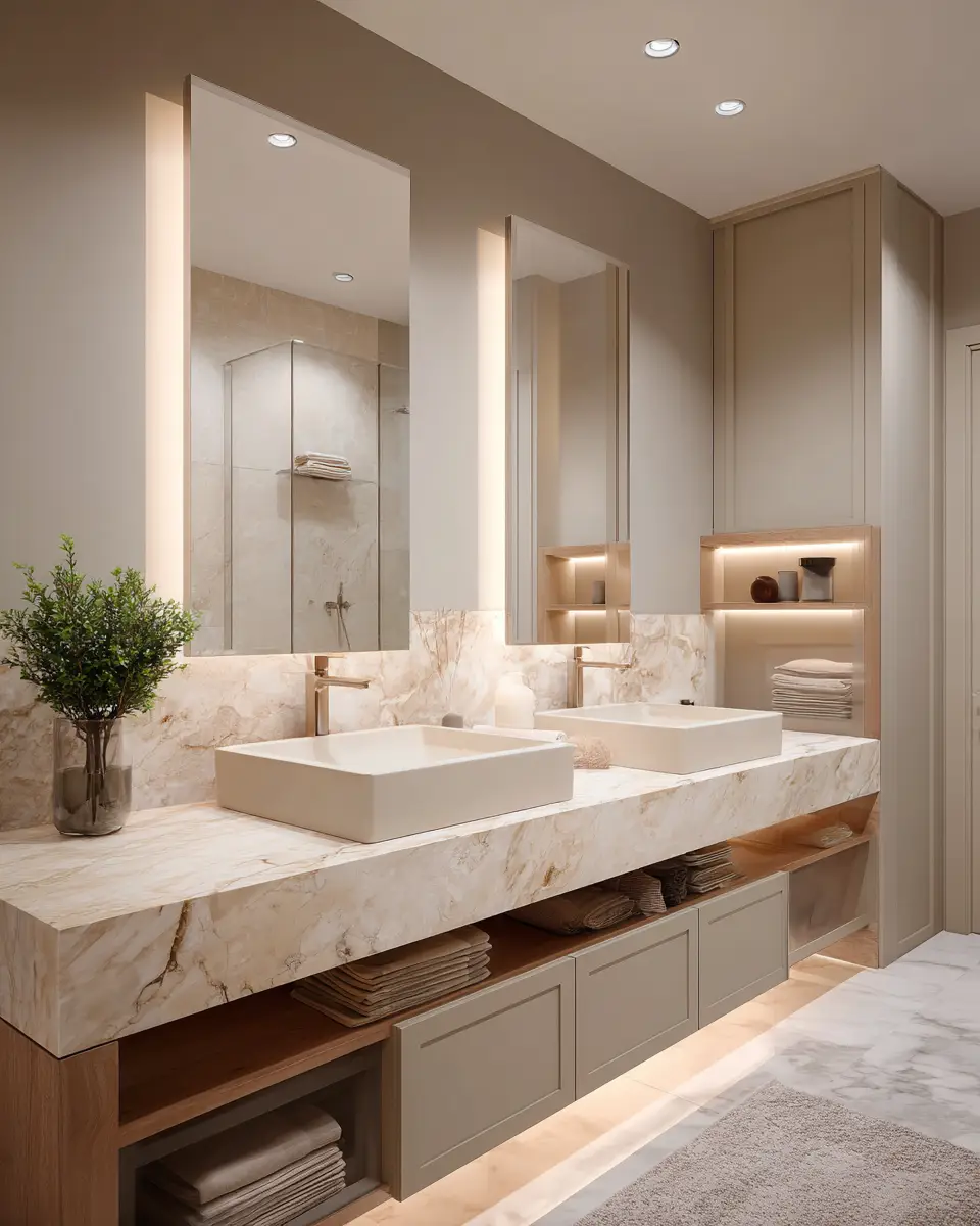 Neutral Bathroom Decor Ideas