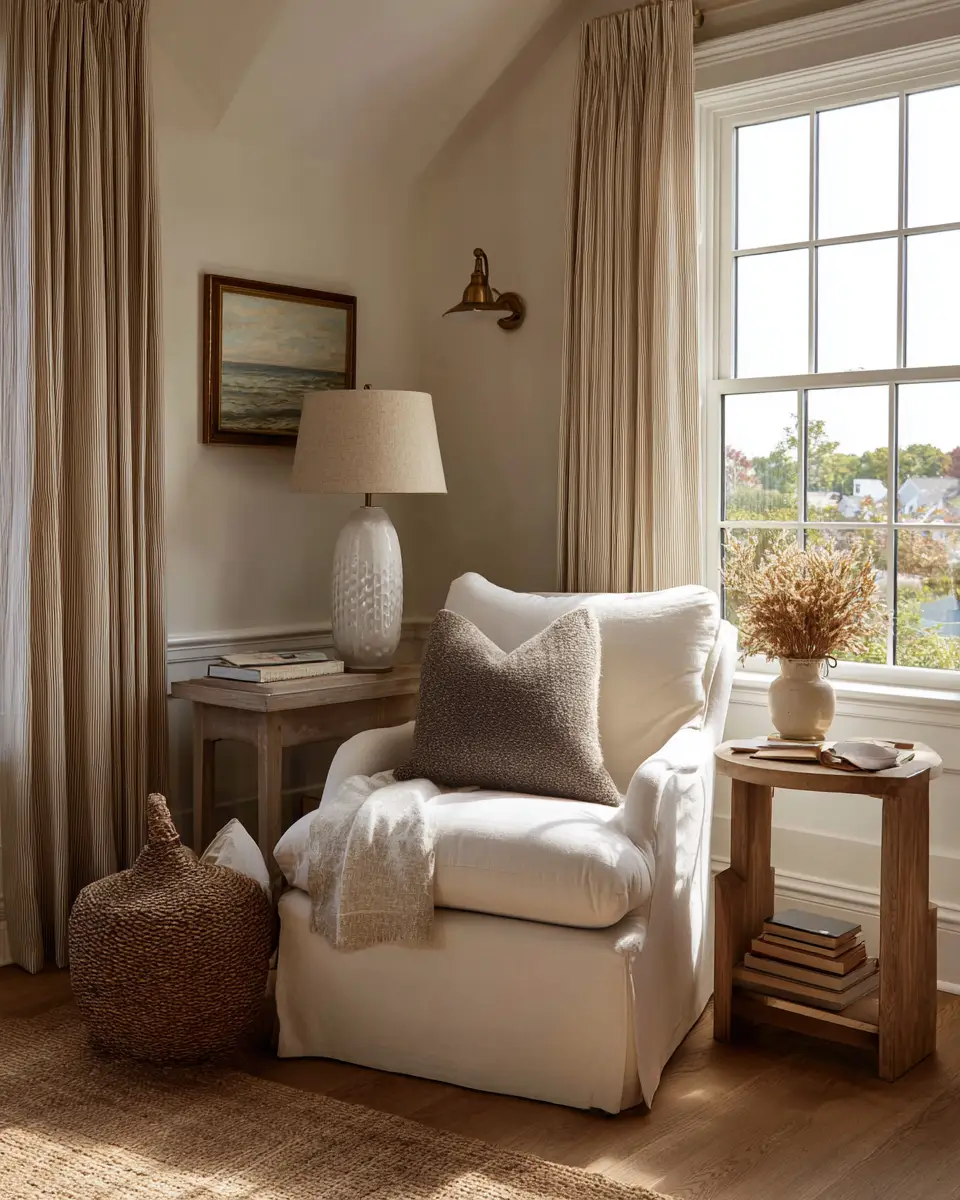 Neutral Coastal Bedroom Decor Ideas