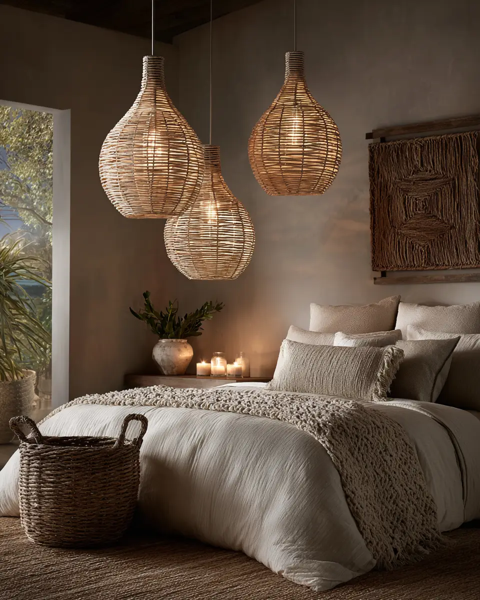 Neutral Coastal Bedroom Decor Ideas
