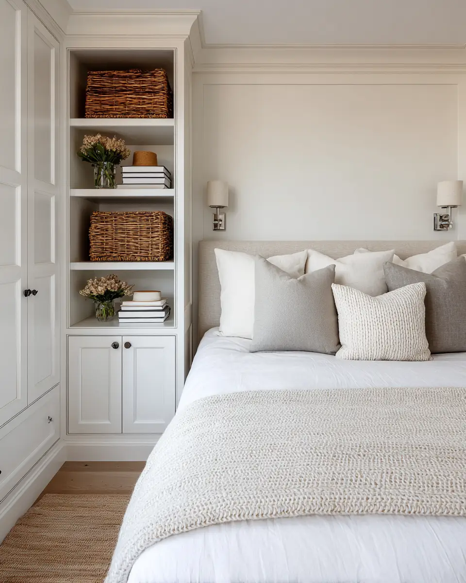 Neutral Coastal Bedroom Decor Ideas