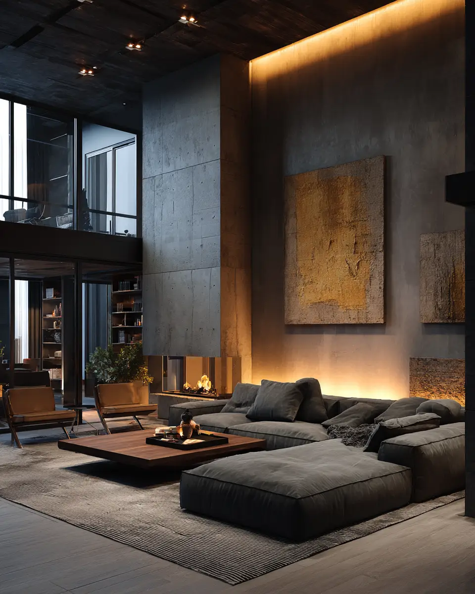 Neutral Contemporary Living Room Decor Ideas