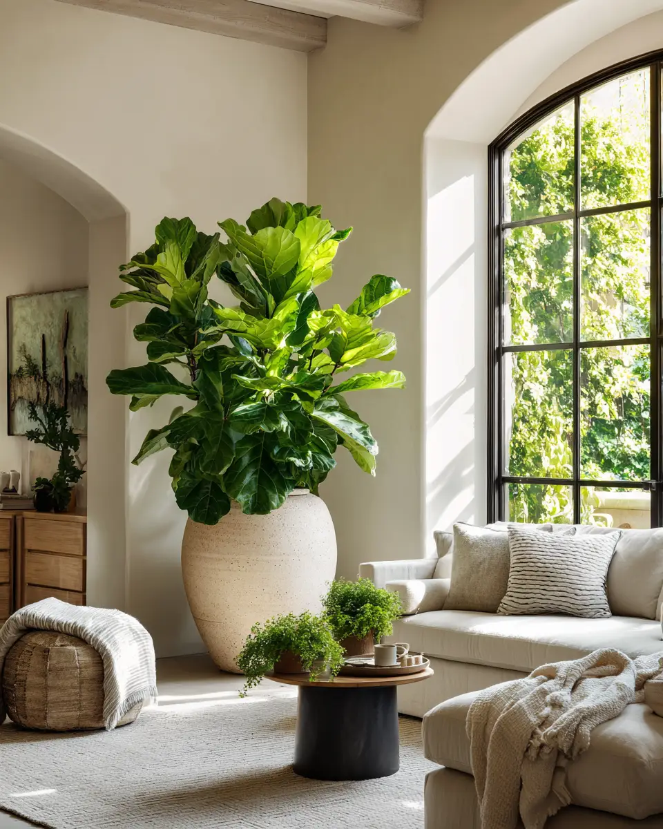 Neutral Contemporary Living Room Decor Ideas