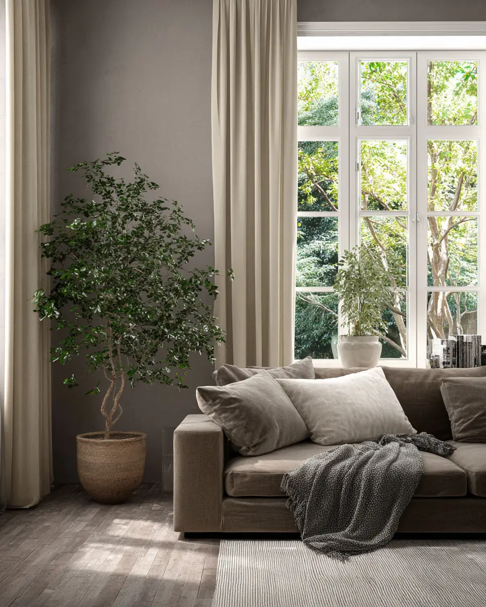 Neutral Contemporary Living Room Decor Ideas