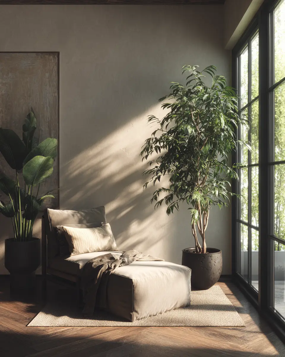 Neutral Contemporary Living Room Decor Ideas