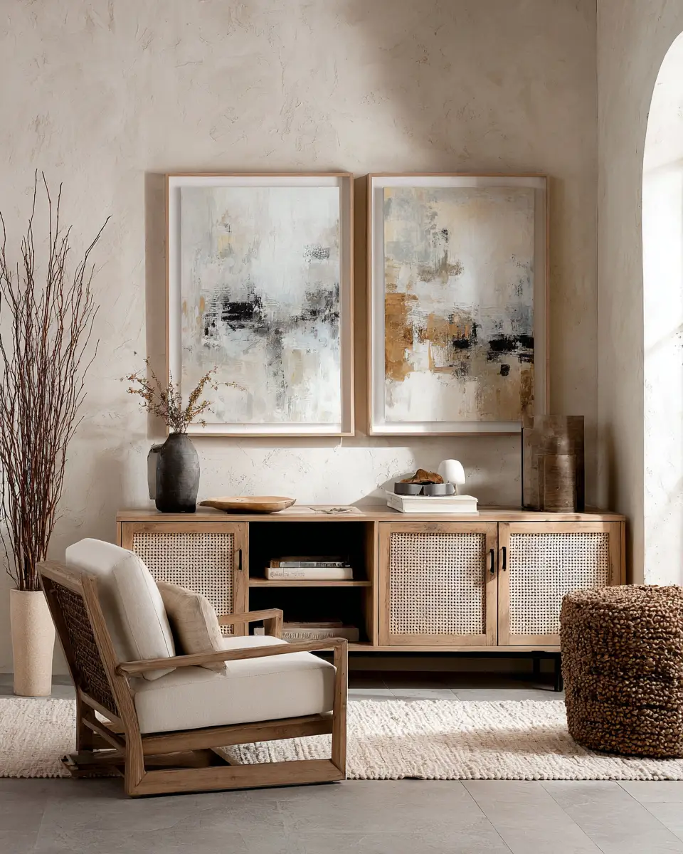 Neutral Contemporary Living Room Decor Ideas