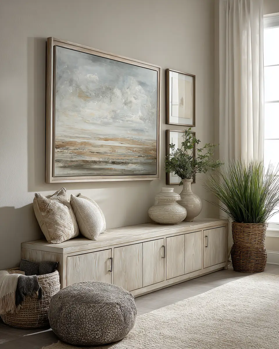 Neutral Contemporary Living Room Decor Ideas