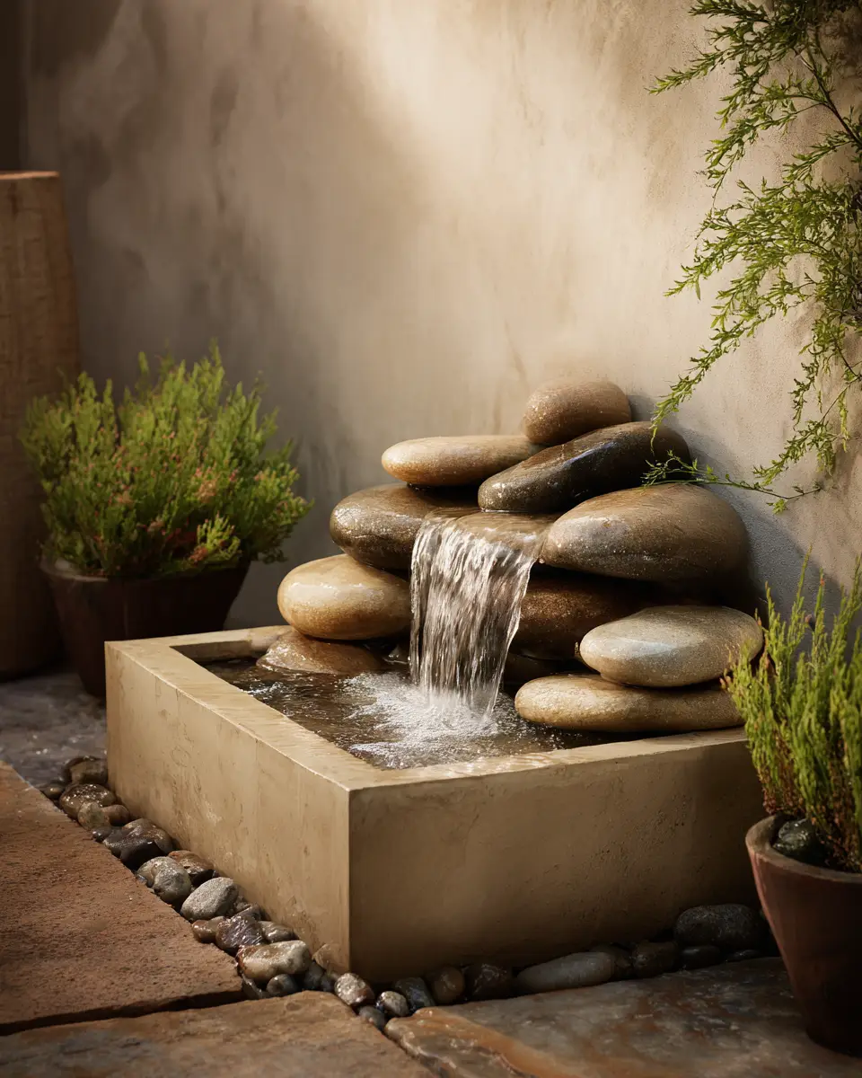 Neutral Contemporary Patio Decor Ideas