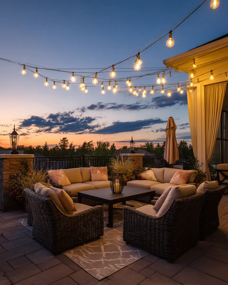 Neutral Contemporary Patio Decor Ideas