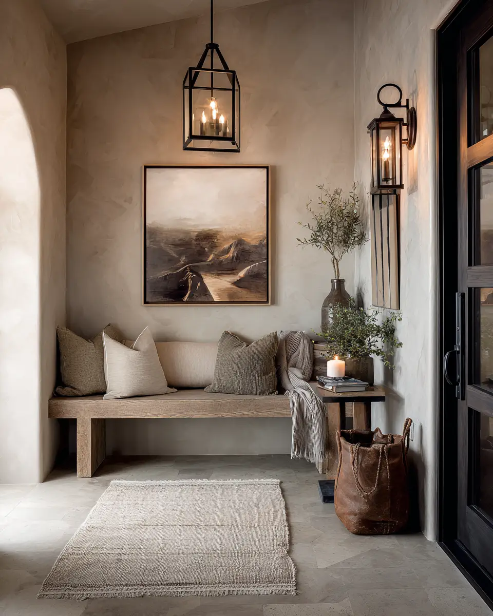 Neutral Desert Entryway Decor Ideas