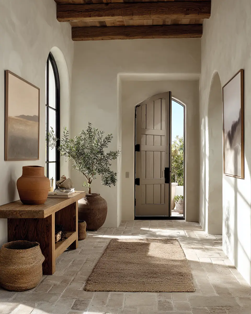 Neutral Desert Entryway Decor Ideas