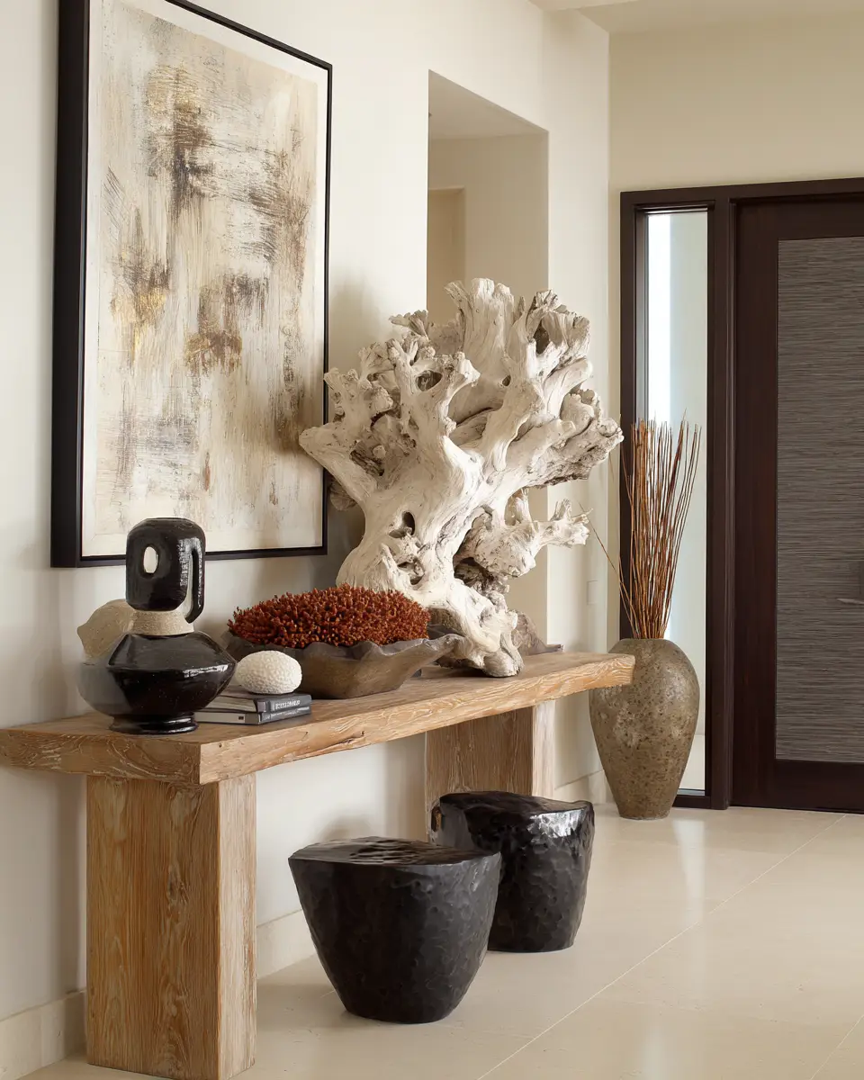 Neutral Desert Entryway Decor Ideas