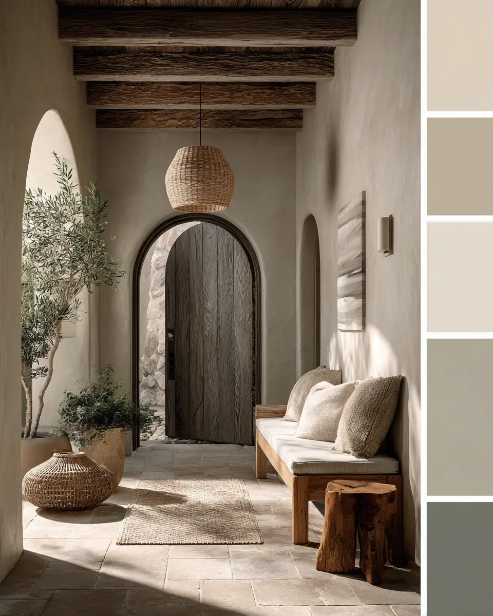 Neutral Desert Entryway Decor Ideas