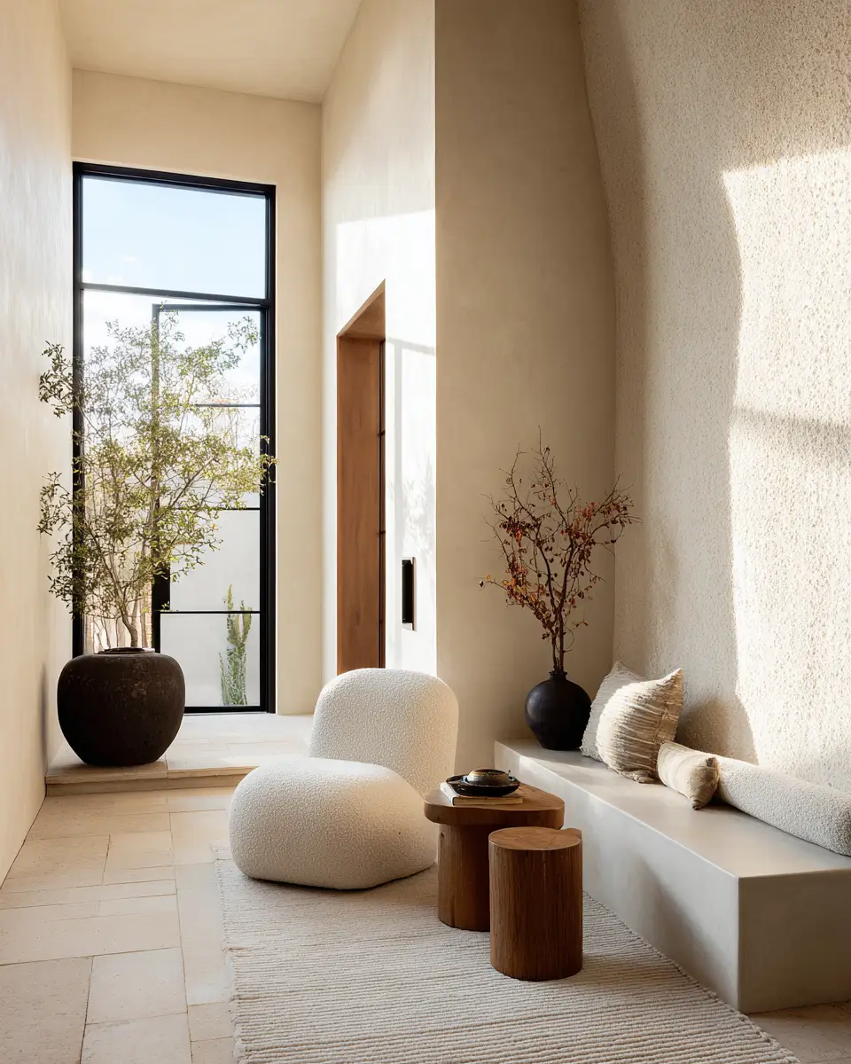 Neutral Desert Entryway Decor Ideas