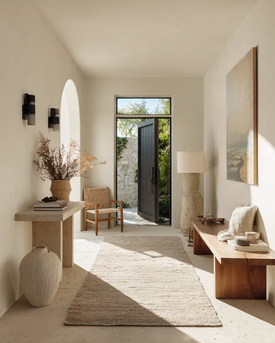 Neutral Desert Entryway Decor Ideas