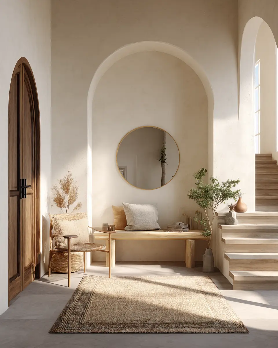 Neutral Desert Entryway Decor Ideas