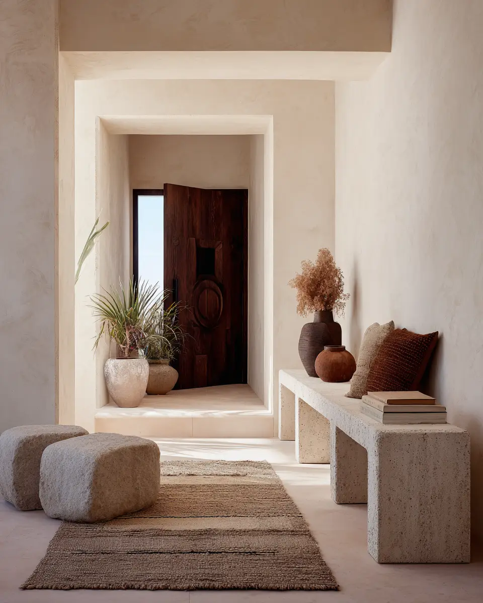 Neutral Desert Entryway Decor Ideas