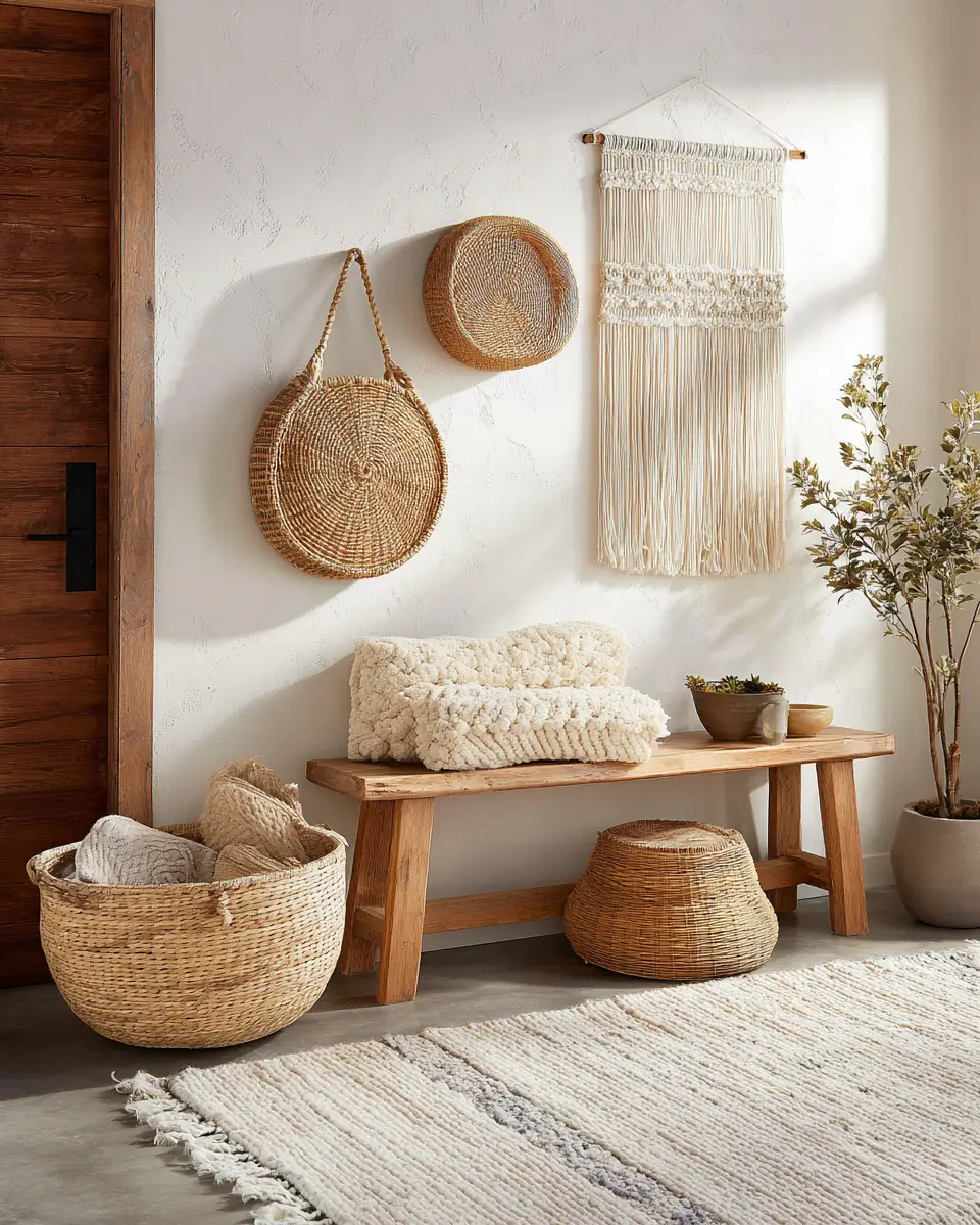 Neutral Desert Entryway Decor Ideas