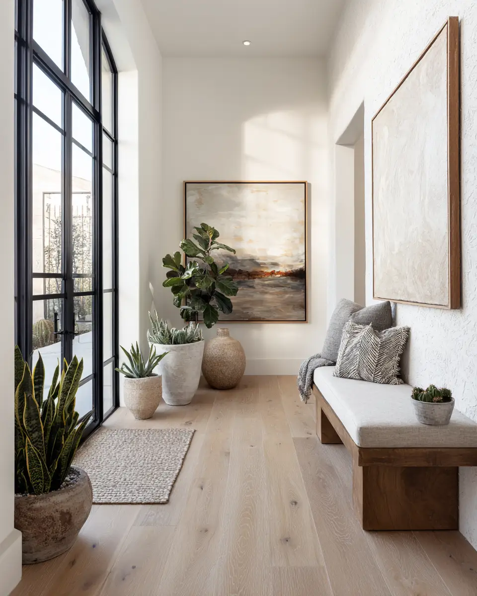 Neutral Desert Entryway Decor Ideas
