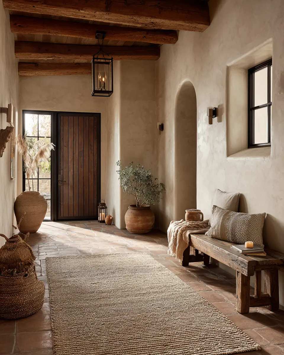 Neutral Desert Entryway Decor Ideas