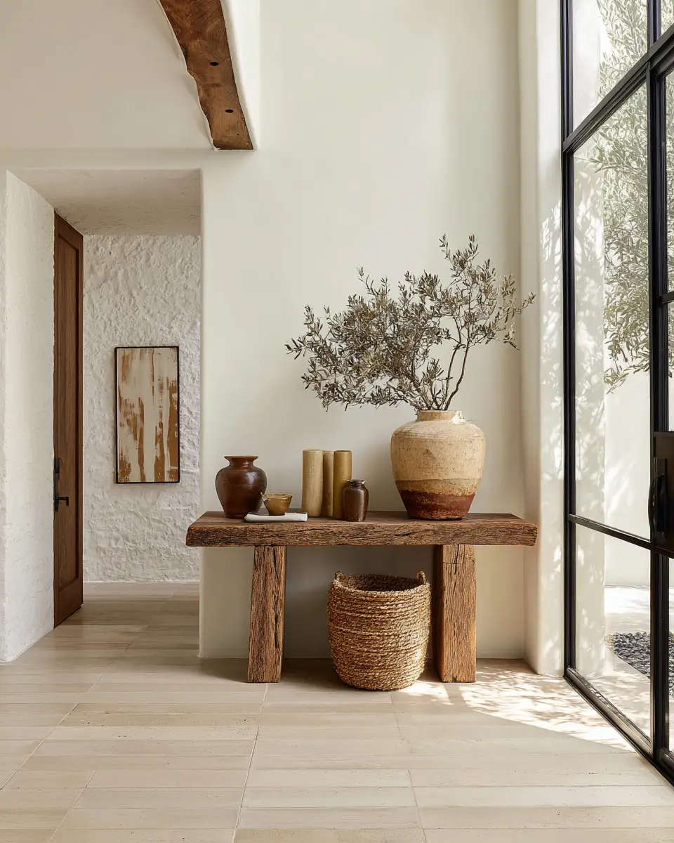 Neutral Desert Entryway Decor Ideas