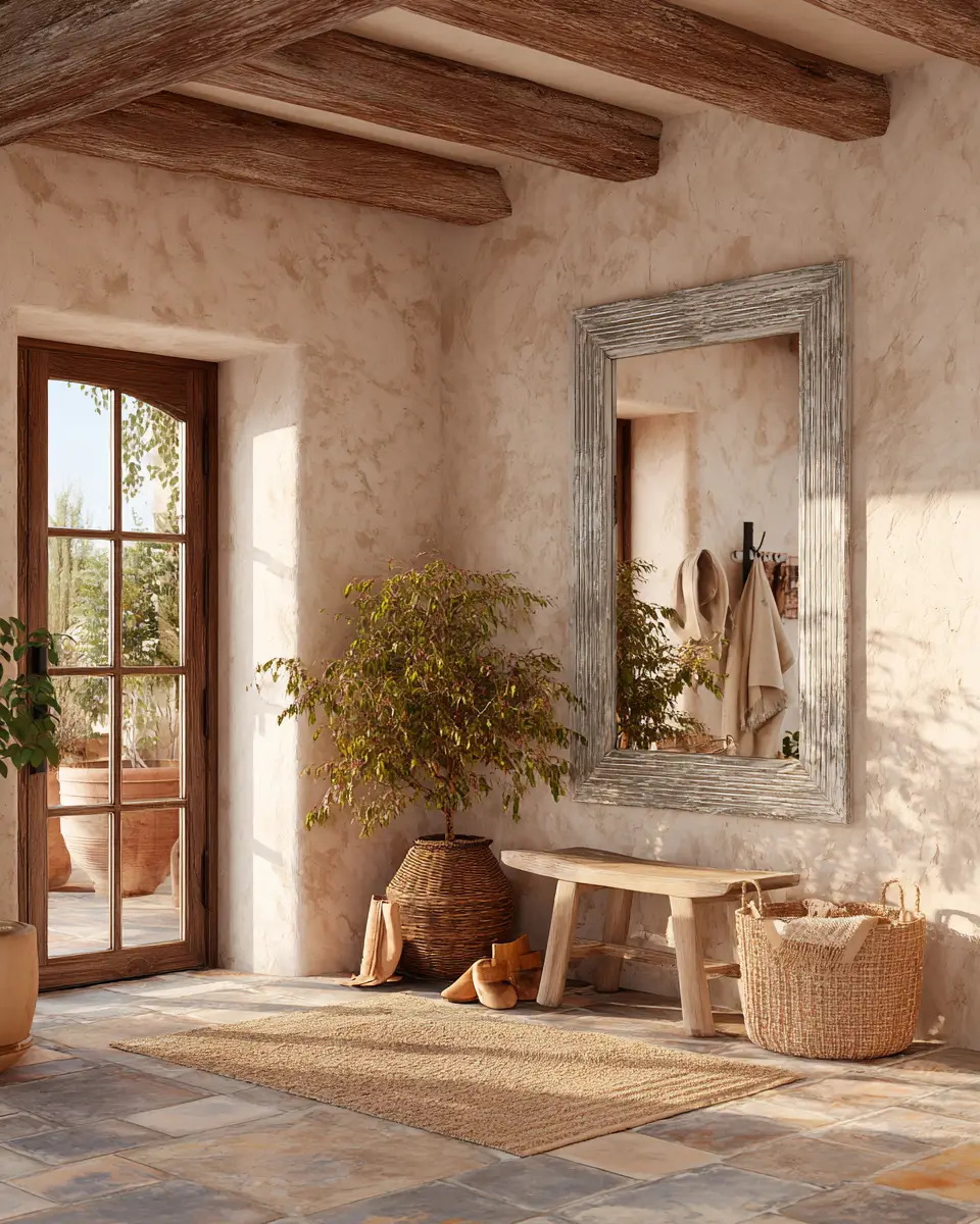 Neutral Desert Entryway Decor Ideas