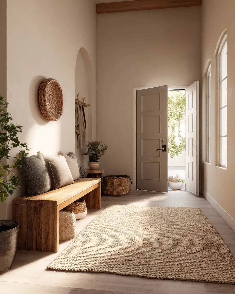 Neutral Desert Entryway Decor Ideas