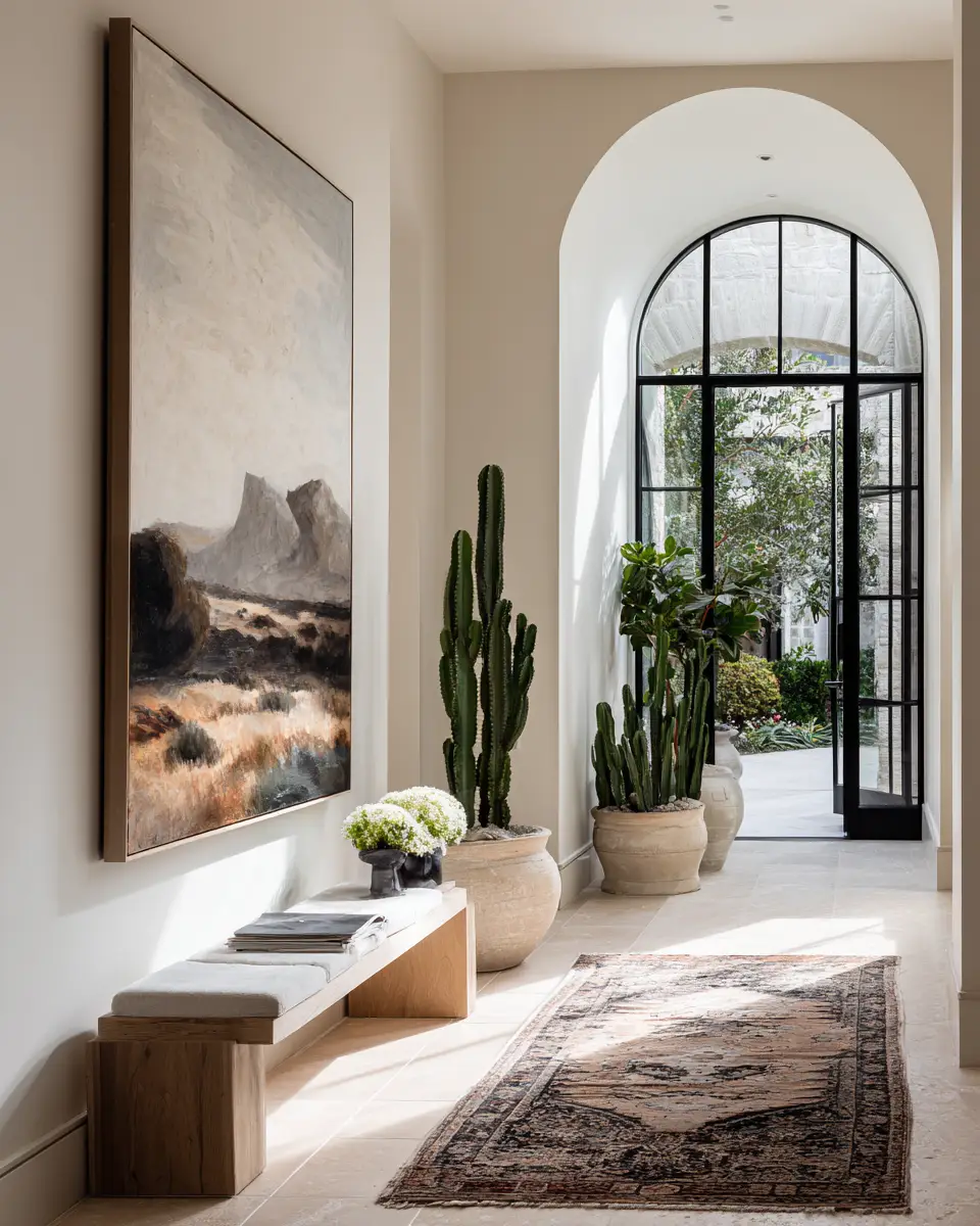 Neutral Desert Entryway Decor Ideas