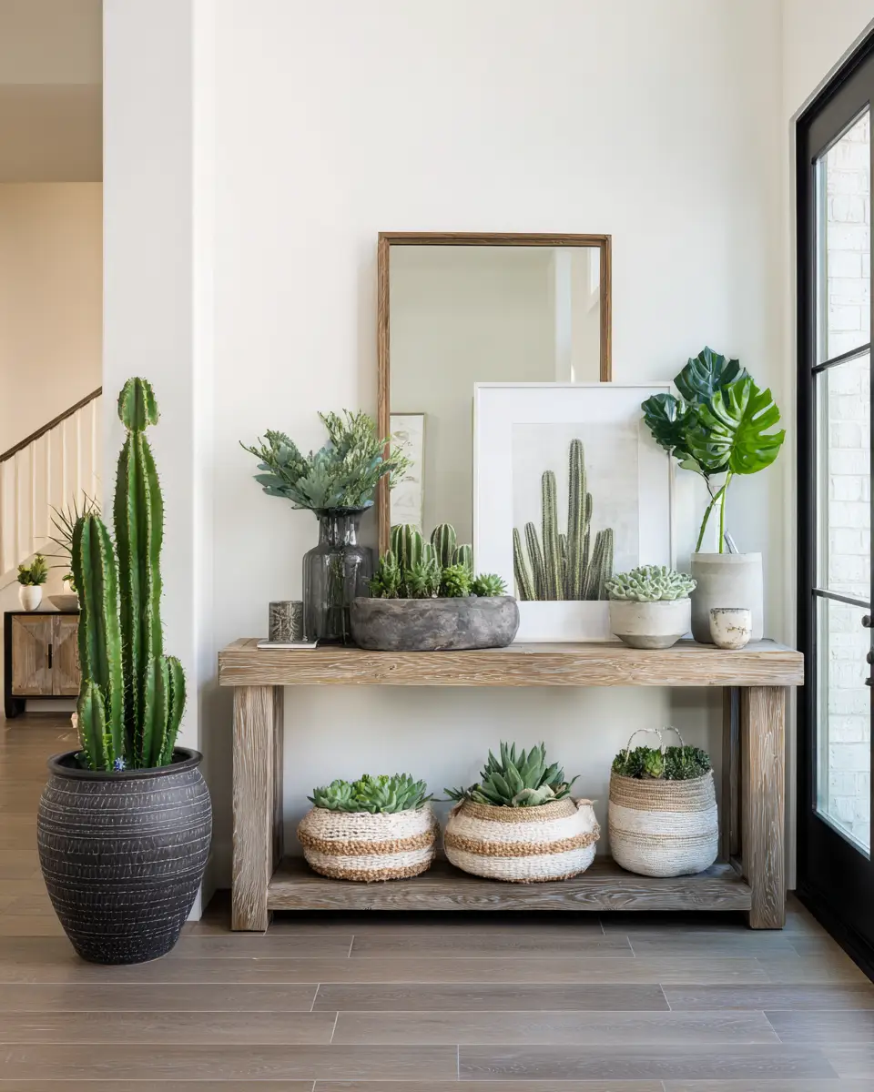 Neutral Desert Entryway Decor Ideas