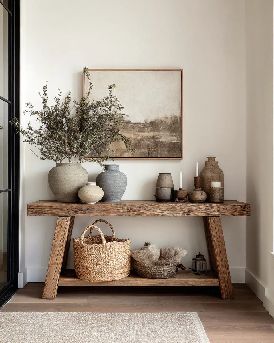Neutral Desert Entryway Decor Ideas