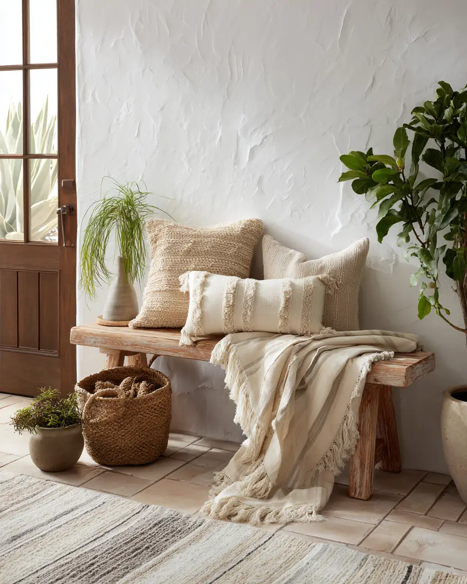 Neutral Desert Entryway Decor Ideas