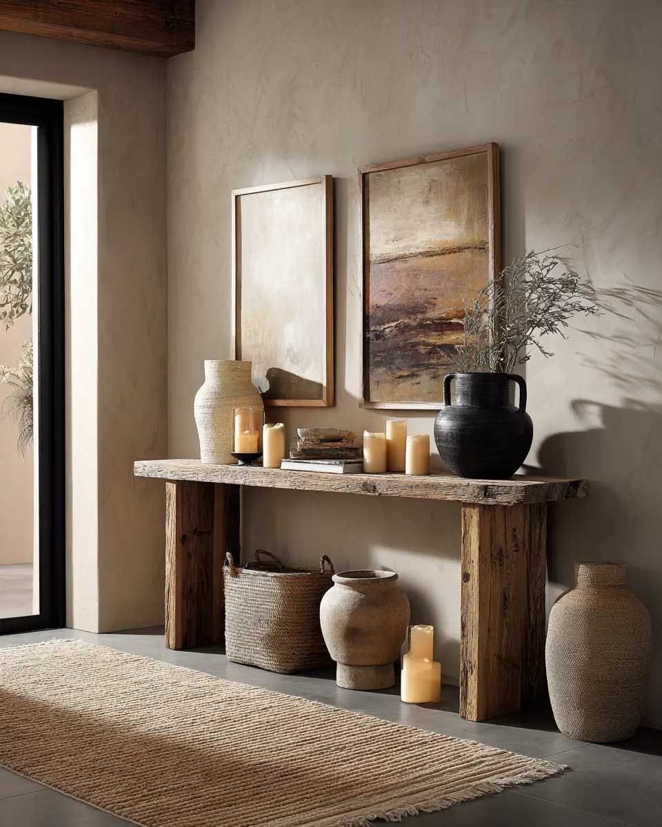 Neutral Desert Entryway Decor Ideas