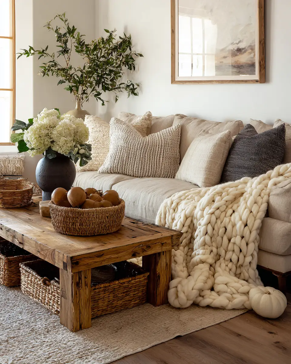 Neutral Desert Living Room Decor Ideas