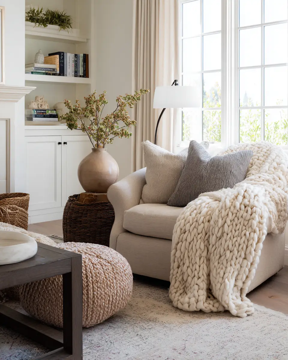 Neutral Desert Living Room Decor Ideas