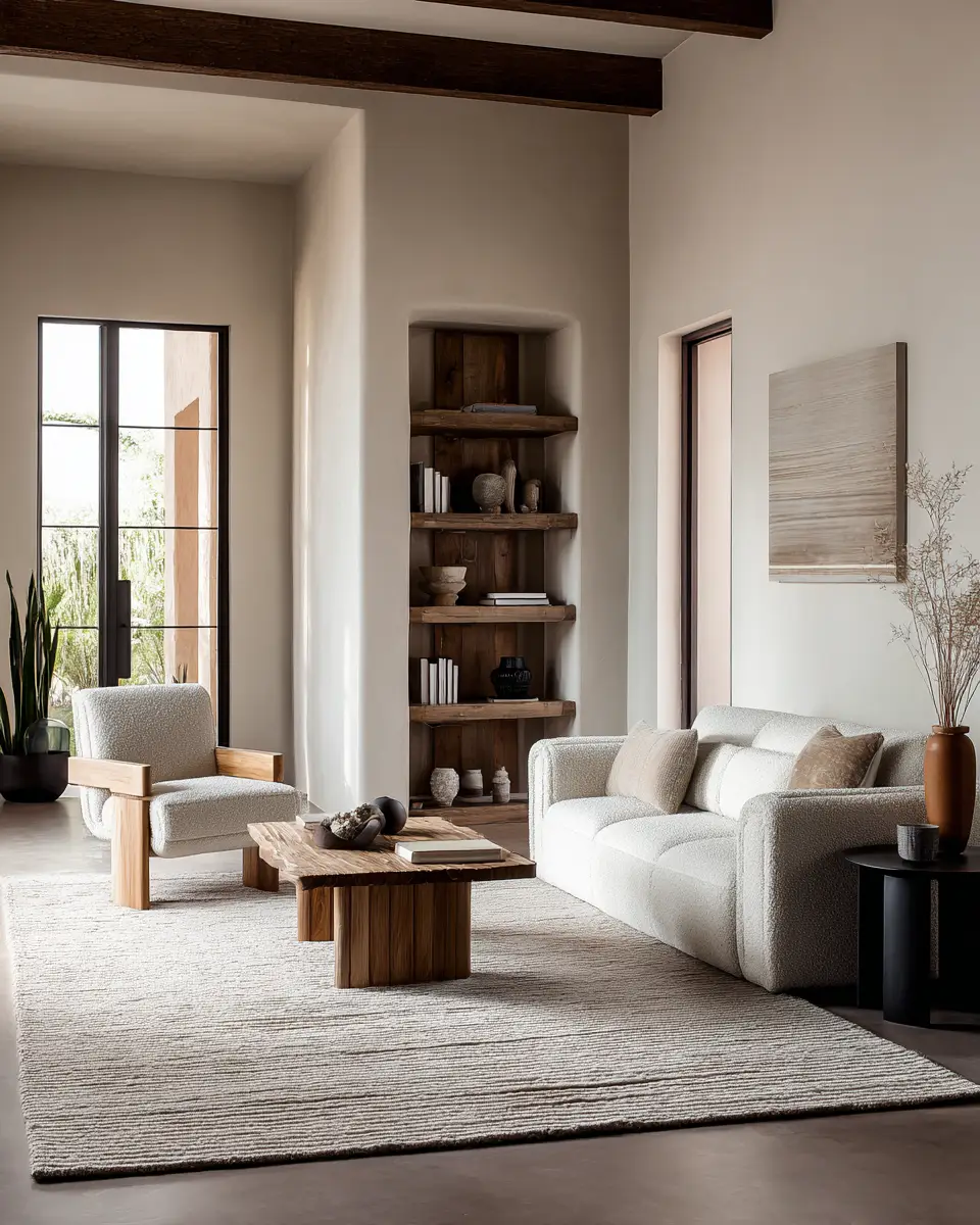 Neutral Desert Living Room Decor Ideas