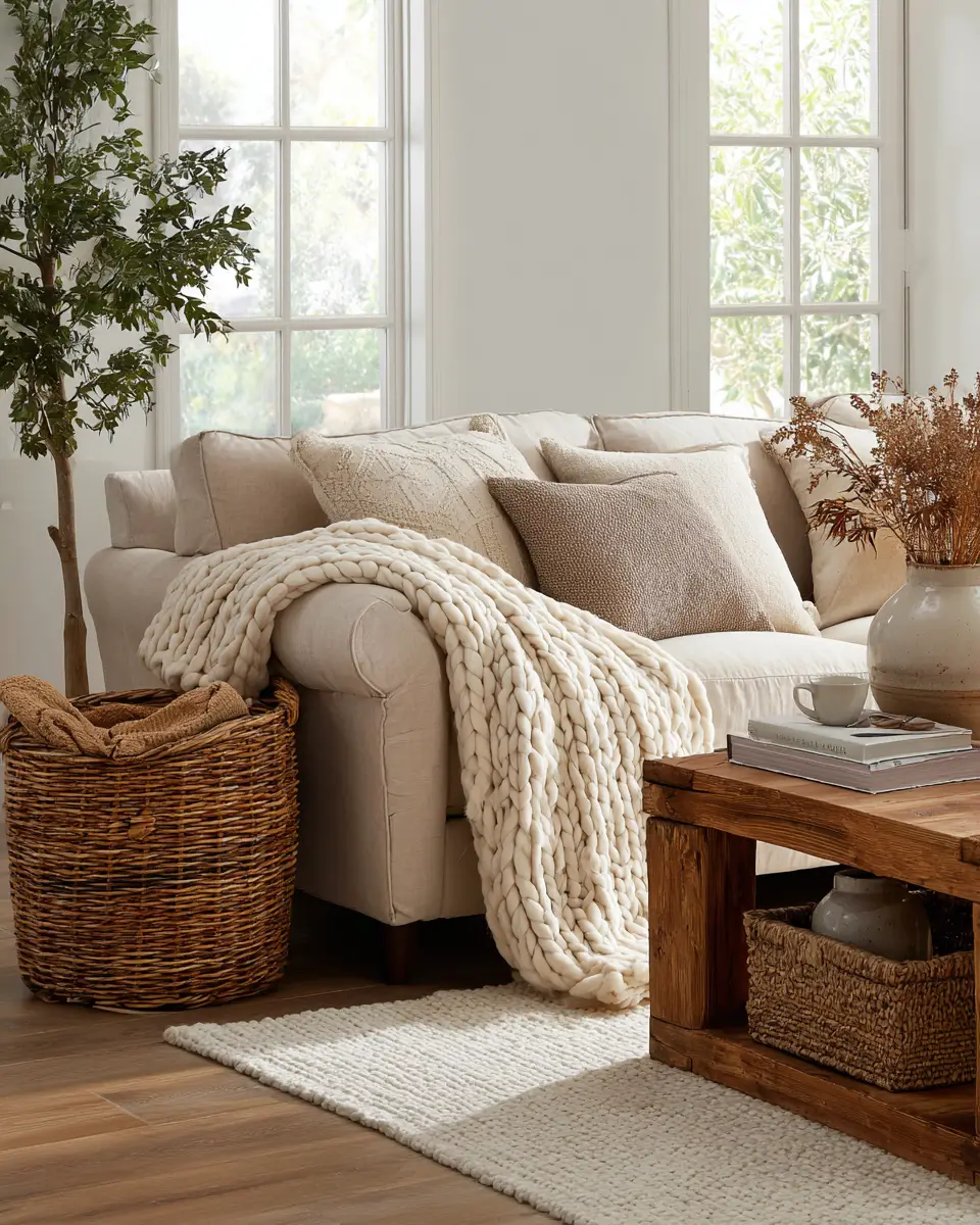 Neutral Desert Living Room Decor Ideas