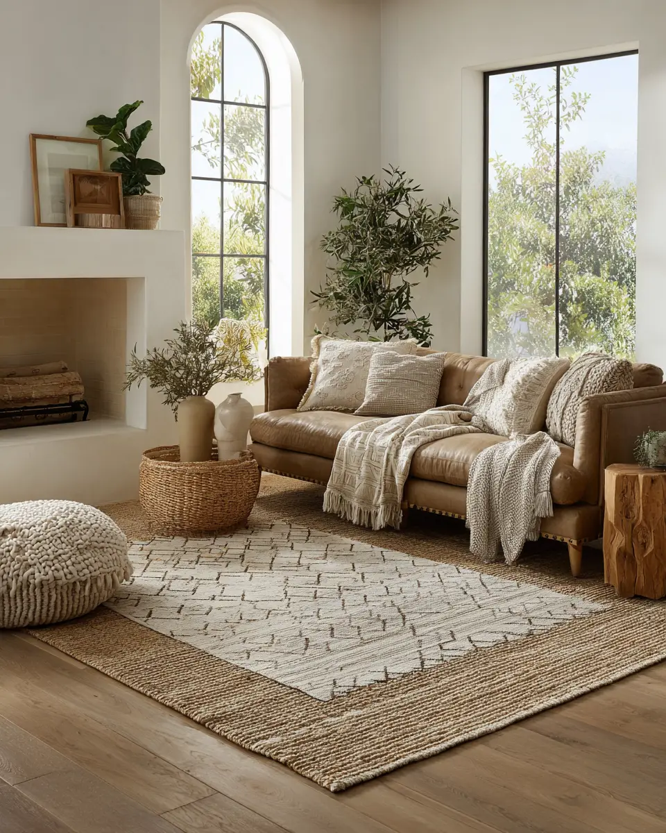 Neutral Desert Living Room Decor Ideas