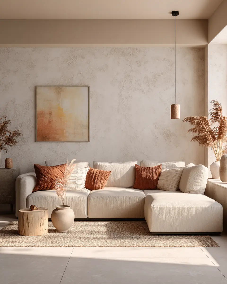 Neutral Desert Living Room Decor Ideas