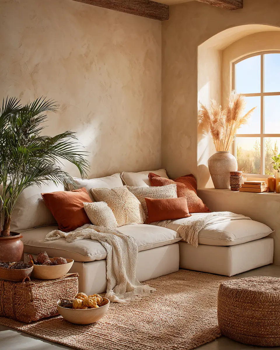 Neutral Desert Living Room Decor Ideas