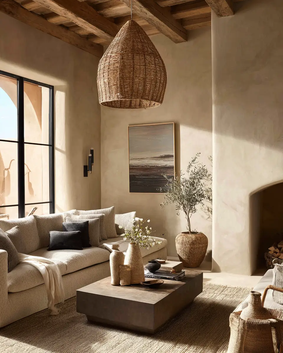 Neutral Desert Living Room Decor Ideas