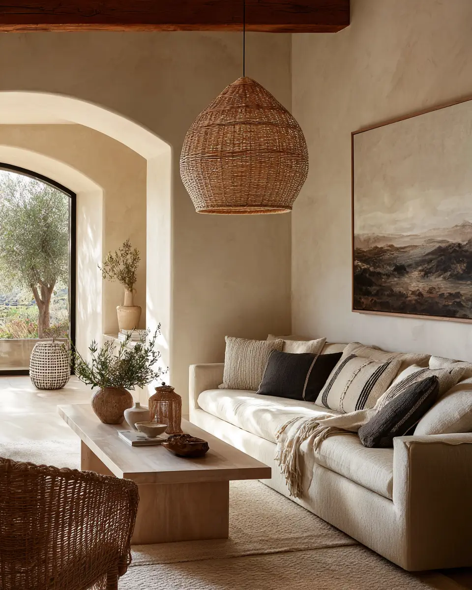 Neutral Desert Living Room Decor Ideas