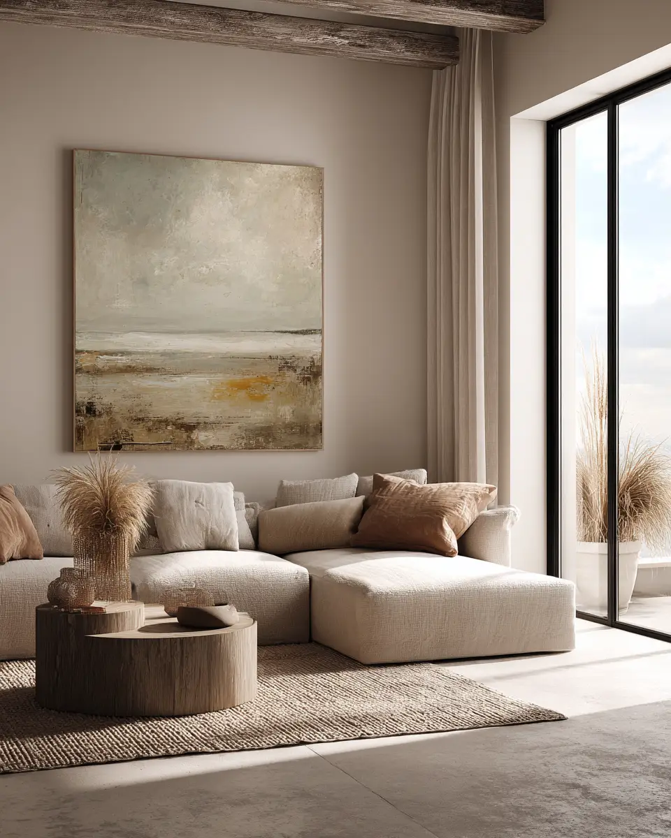 Neutral Desert Living Room Decor Ideas