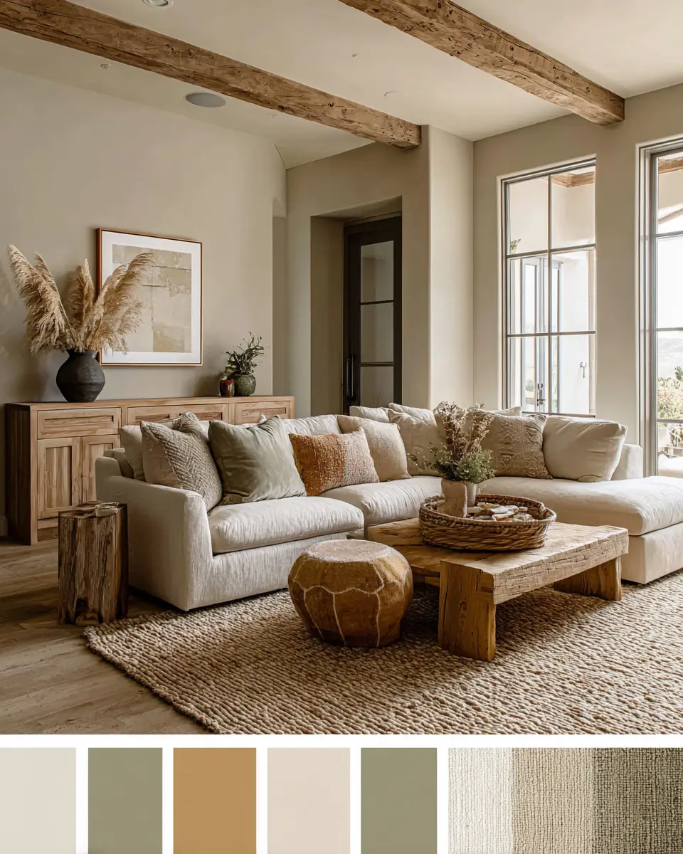 Neutral Desert Living Room Decor Ideas