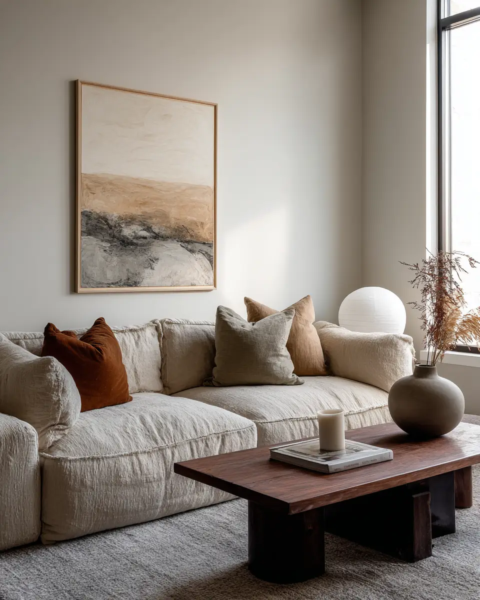 Neutral Desert Living Room Decor Ideas